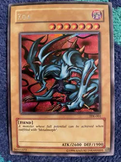 2003 Yu-GI-Oh! The Falsebound Kingdom Secret Rare Promo Zoa TFK-001 - For GradeU - Image 3