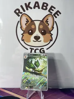 Pokemon TCG Vibrava Surging Sparks Holo Card 206/191 Illustration Rare - Image 1