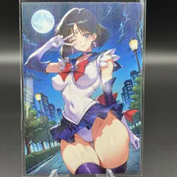 Hotaru Tomoe Anime Waifu Card Doujin ACG Goddess Holo - Image 1