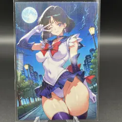 Hotaru Tomoe Anime Waifu Card Doujin ACG Goddess Holo - Image 2