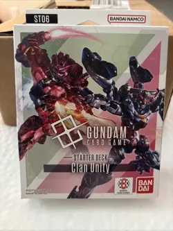 Gundam Card Game ST06 Clan Unity Starter Deck Sealed English TCG Bandai - Image 1