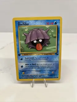 SHELLDER - 54/62 - Fossil - Pokemon Card - NM - Image 1