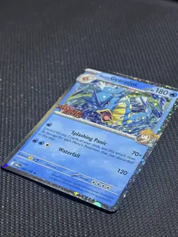 Pokemon TCG Destined Rivals Misty's Gyarados Prerelease Promo Card Stamped - Image 3