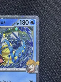 Pokemon TCG Destined Rivals Misty's Gyarados Prerelease Promo Card Stamped - Image 5