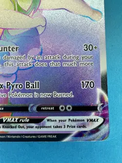 Cinderace VMAX Secret Rare Rainbow 194/192 Swsh02: Rebel Clash Pokemon Card - Image 5