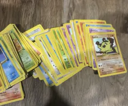 Pokemon Card Lot 200 +/- Vintage 1995-2000 great condition - Image 2
