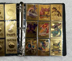 Pokemon Trading Game Card Binder Various Mix Lot About 40 Cards Collectibles - Image 5