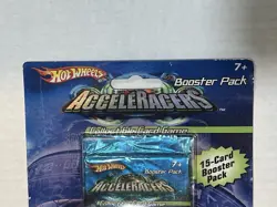 Hot Wheels AcceleRacers 15 Card Booster Pack Collectible Card Game - Image 2