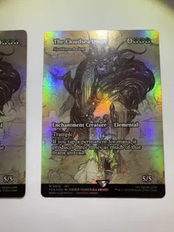 The Cloudsea Djinn - Nyxbloom Ancient (Showcase) FCA Foil MTG final fantasy - Image 2