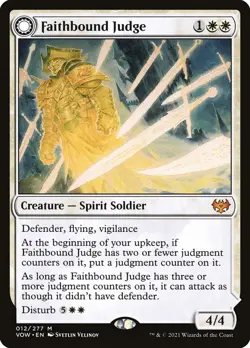 Faithbound Judge Regular - Innistrad: Crimson Vow MTG-NM - Image 1