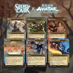 MTG Secret Lair Avatar: The Last Airbender One with the Elements - Non Foil - Image 3