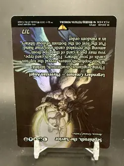 MTG FF Mythic Sephiroth, the Savior FOIL Final Fantasy M 0049 - Image 3
