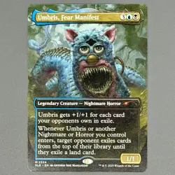 Umbris, Fear Manifest Furby: Oddbodies Non Foil MTG Secret Lair NM - Image 2