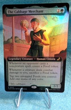 x1 The Cabbage Merchant (Extended Art) (Foil) - Human Citizen #203 - Image 1