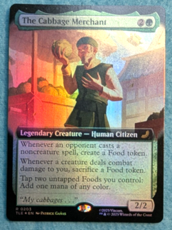x1 The Cabbage Merchant (Extended Art) (Foil) - Human Citizen #203 - Image 2