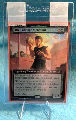 x1 The Cabbage Merchant (Extended Art) (Foil) - Human Citizen #203 - Image 4