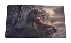 Magali Villeneuve Double Sided Playmat Huntmaster/Ravager of the Fells #’d /620 - Image 3
