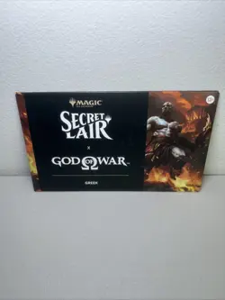 MAGIC THE GATHERING SECRET LAIR GOD OF WAR GREEK SEALED #2 - Image 1