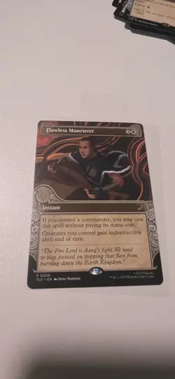 1x - Flawless Maneuver - Showcase #306 - Avatar: Eternal - NM MTG - Image 1