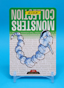 Pokemon Card Japanese - Onix No. 095 - Bandai Carddass - Green - Image 2