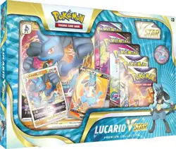 Pokemon - Pokemon TCG: Lucario VSTAR Premium Collection BRAND NEW - SEALED 820650851247 - Image 1