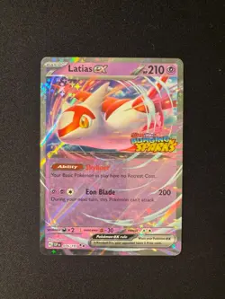 Latias ex 76/191 Surging Sparks Double Rare NM Stamped Promo - Image 1