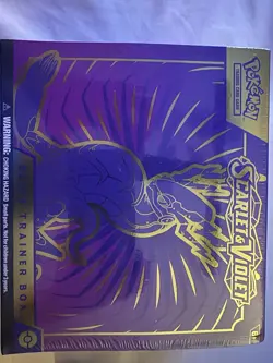 Nintendo Pokemon TCG Scarlet & Violet Elite Trainer Box - 9 Packs 820650853418 - Image 1
