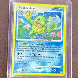 Pokemon TCG Legends Awakened Holo Politoed 12/146 - Image 3