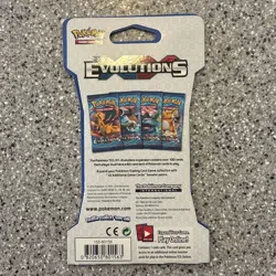 Pokemon 2016 XY Evolutions Booster Pack Charizard Hang pack - Image 2