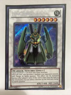 Yu-Gi-Oh! Junk Gardna YMP1-EN006 Limited Secret Rare NM - Image 1
