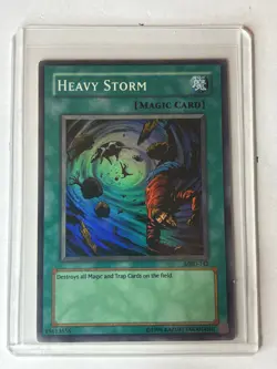Heavy Storm MRD-142 YuGiOh Metal Raiders NM - Image 1