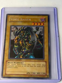 Yu-Gi-Oh! Vorse Raider 2005 Limited Edition CT2-EN003 Secret Rare Lightly Played - Image 1