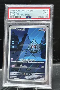 PSA 9 Duskull #068/064 Illustration Rare - Shrouded Fable Pokemon TCG Card - Image 1