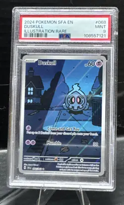PSA 9 Duskull #068/064 Illustration Rare - Shrouded Fable Pokemon TCG Card - Image 3