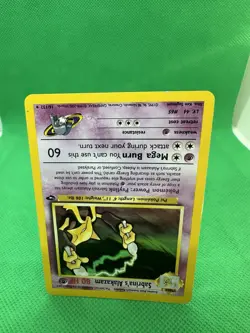 #3 Sabrina's Alakazam 16/132 Gym Challenge 2000 Holo Rare WOTC Pokemon Card TCG - Image 3
