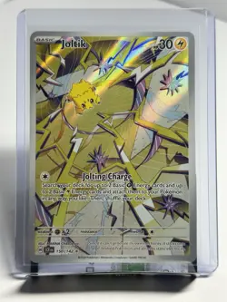 Pokemon TCG Joltik Card 150/142 Stellar Crown Illustration Rare NM Condition - Image 1