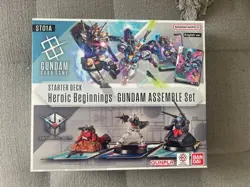 (English) Gundam Card Game Heroic Beginnings ST01A Assemble Set - Image 1