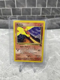 Pokemon Card - Moltres # 21 Black Star Promo Non Holo - Image 1