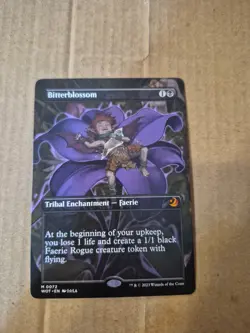 Bitterblossom (Anime Borderless) Wilds of Eldraine: Enchanting Tales Regular - Image 1