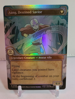 Aang, at the Crossroads (Showcase) Avatar: The Last Airbender Foil - Image 2