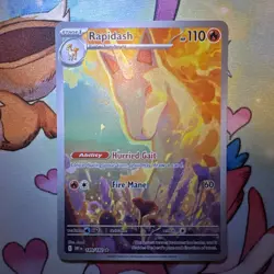 Pokemon TCG Rapidash IR 189/182 - Destined Rivals - Image 1