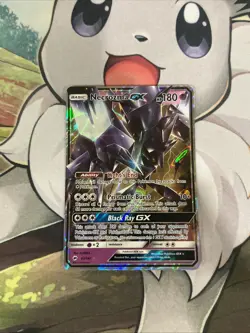 Pokemon Necrozma GX TCG Holo Ultra Rare Card Burning Shadows 63/147 Near Mint - Image 1