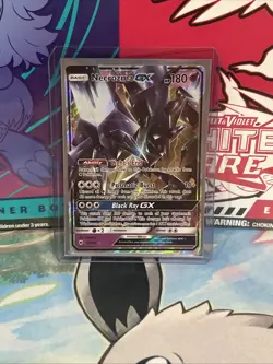Pokemon Necrozma GX TCG Holo Ultra Rare Card Burning Shadows 63/147 Near Mint - Image 4