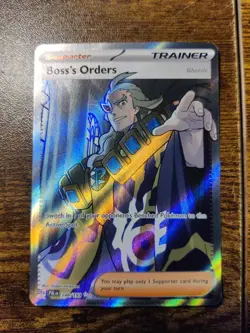 Pokemon TCG - Boss's Orders 248/193 - Paldea Evolved - Full Art Trainer - Image 1