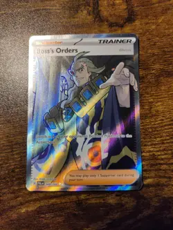 Pokemon TCG - Boss's Orders 248/193 - Paldea Evolved - Full Art Trainer - Image 5