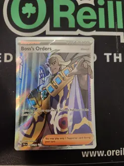 Pokemon TCG Boss's Orders 248/193 Trainer Paldea Evolved Ultra Rare NM - Image 1