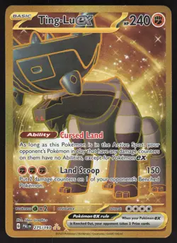 Ting-Lu ex 275/193 Hyper Rare Pokemon TCG SV02: Paldea Evolved NM - Image 1