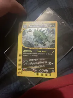 Pokemon TCG Expedition Base Set 2002 Tyranitar 29/165, Holo Rare, HP - Image 2