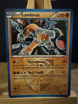 Landorus BW79 • Black & White Black Star Promo • Pokemon TCG Near Mint - Image 1