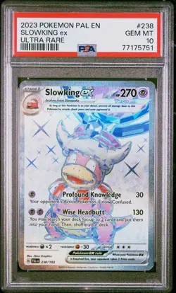 Slowking ex - 238/193 - Ultra Rare - Paldea Evolved - Pokemon - PSA 10! - Image 1